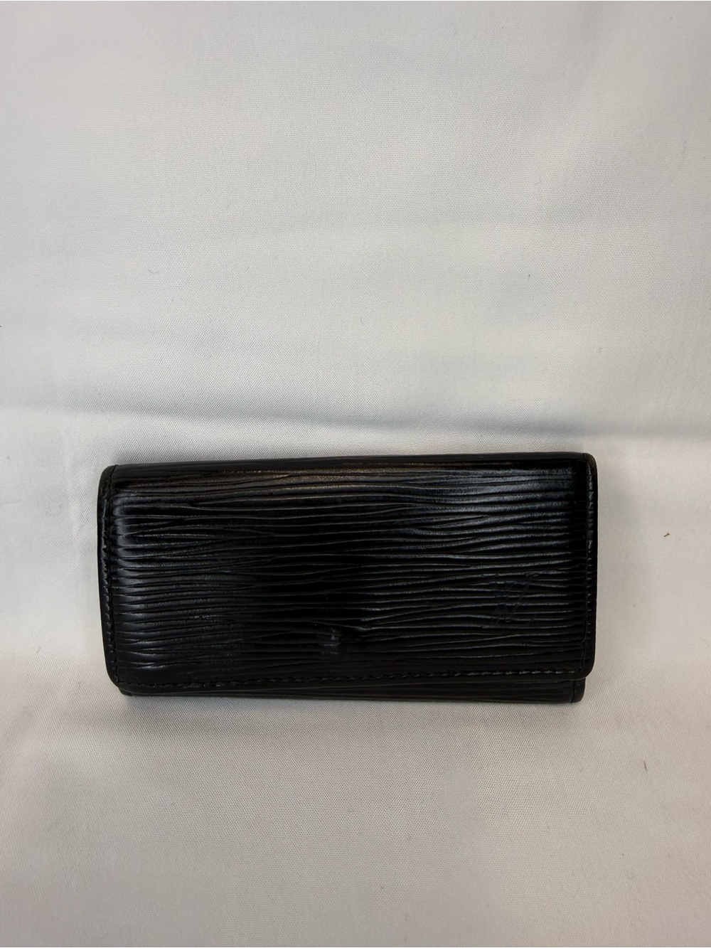 Louis Vuitton Black Epi Leather Key Holder